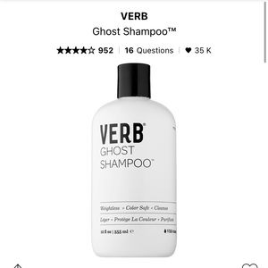 Verb Ghost Shampoo and Conditioner